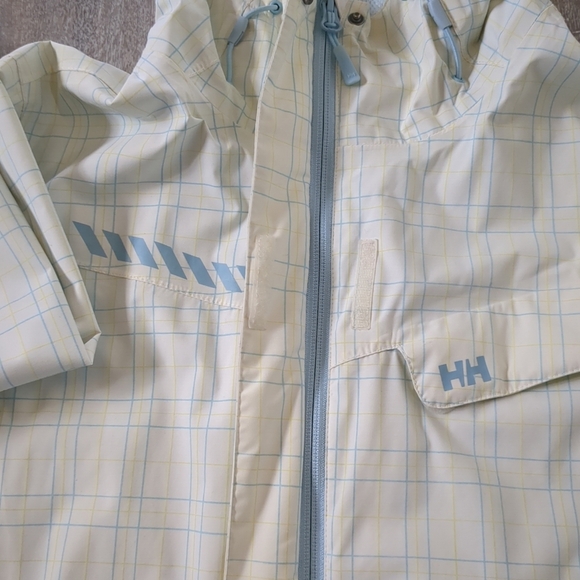 Helly Hanson Womens Hooded Spring Coat Size Large Feminine Casual - Picture 4 of 8